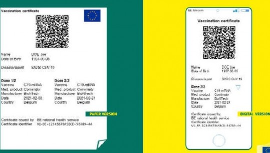 Hyn në fuqi certifikata dixhitale e COVID, nga sot vendet e BE udhëtojnë pa kufizime