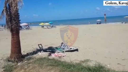 Privatizuan plazhin në Golem duke vendosur shezlongë pa leje, në hetim 3 pronarët e bizneseve