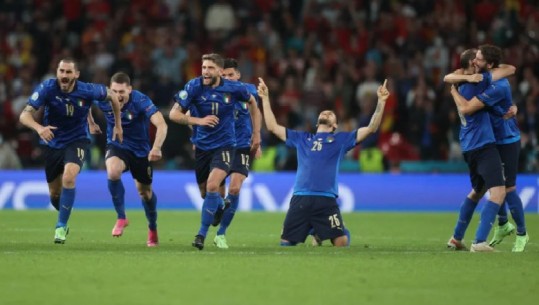 Euro 2020/ Qetësia olimpike e Jorginho-s ‘vret’ Spanjën, Italia në finale falë ‘ruletës ruse’! Shpërthejnë lotët në Wembley