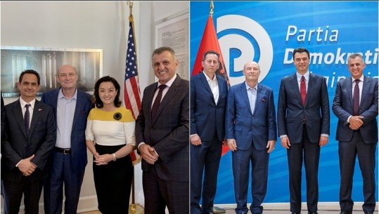 Yuri Kim takime me përfaqësues të diasporës shqiptare në SHBA: Të forcojmë demokracinë dhe përthithjen e investimeve amerikane! Delegacioni takohet edhe me Bashën