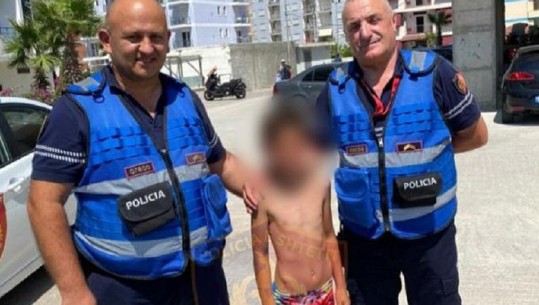 Kishte humbur në plazhin e Shëngjinit, Policia gjen 7-vjeçarin dhe ua dorëzon familjarëve