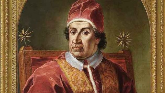 Papa Klementi XI në Akademinë e shkencave