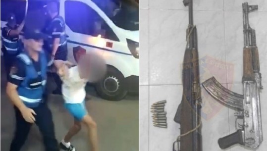 Durrës/ Kallashnikov, pushkë, municion luftarak në makinë...ky ‘arsenal armësh’ iu gjetën dy 17-vjeçarëve në makinë! Iu vihen pranga pas një kontrolli të befasishëm