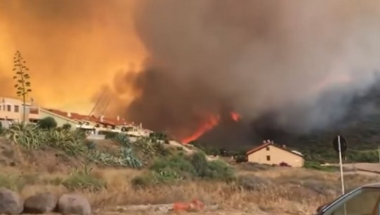 Sardenja nën ‘pushtetin e flakëve’, digjen mbi 20 mijë hektarë pyje, evakuohen 1500 banorë! Mijëra forca zjarrfikëse zbresin në terren për të shuar flakët