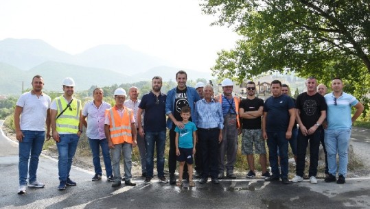 Investimet në Zall-Herr, Ura e Mëlçizës dhe rruga e re shkurtojnë distancën me Tiranën, Veliaj: Premtim i mbajtur në kohë rekord, infrastruktura e re po rrit vlerën e pronës