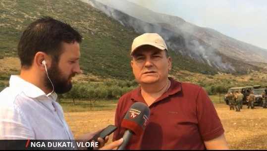 Prej 12 ditësh Vlora digjet, Haki Çako për Report Tv: Kam qenë në eveniment familjar, i marr leje vetëm Zotit! I gjithë shteti është në këmbë