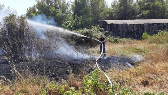 Zjarret/ Neutralizohen flakët në Novoselë, Peleshi: Eliminohet rreziku i banesave në Dukat