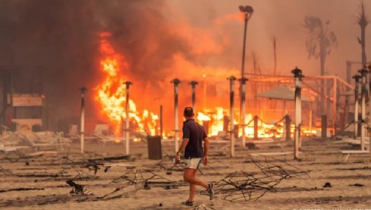 Nxehtësia përvëluese dhe zjarret 'pushtojnë' Jugun e Europës! Italia, Greqia, Maqedonia  e Veriut e Turqia prej javësh në 'luftë' me flakët
