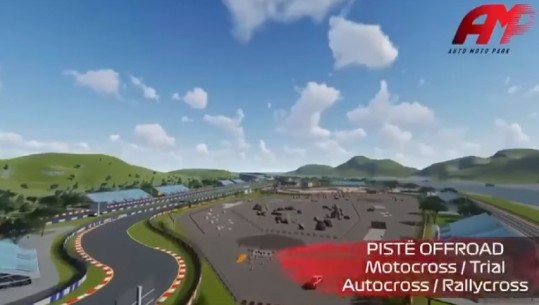 Rama poston projektin 3D të Automotoparkut të Elbasanit