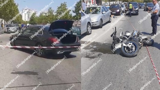 Në Durrës 2 policë me motor përplasen nga një automjet, efektivët në spital, njëri në gjendje të rëndë