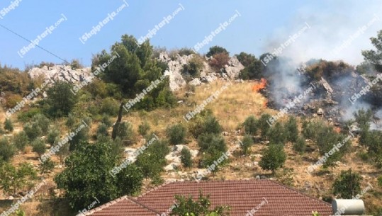 Rrezikoheshin banesat nga zjarri në Zejmen të Lezhës, flakët vihen nën kontroll 