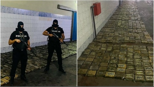 Kapen mbi 1 ton kokainë në Malin e Zi, droga e ndarë në pako ku shkruhej 'COVID'! Skema që Policia i futi në kurth trafikantët