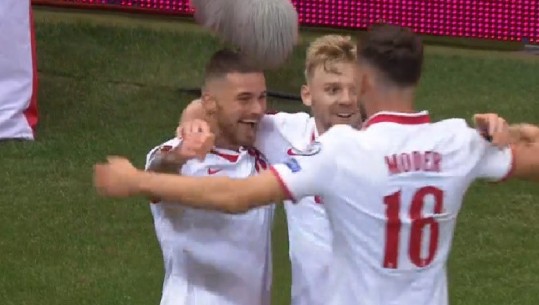 Lineti vulos vuajtjen e Shqipërisë, Polonia shënon edhe golin e katërt kundër kuqezinjve