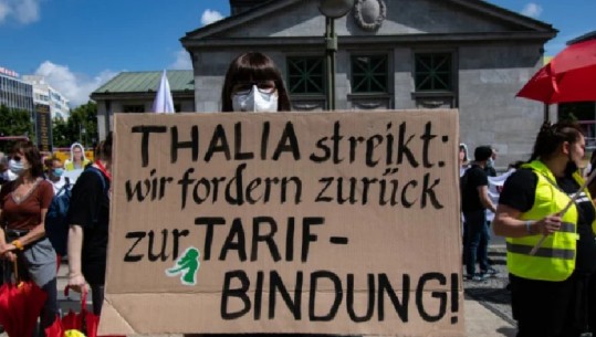 Dyqanet mbyllen në Berlin, punëtorët e bizneseve hyjnë në grevë