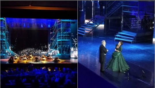 Mbrëmja gala në Tiranë/ Ermonela Jaho dhe Placido Domingo ndezin sallën në Teatrin e ri modern të Operas dhe Baletit! Artistja shqiptare: Njësoj si skenat e mëdha botërore