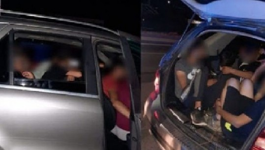Po transportonin 13 emigrantë të paligjshëm, arrestohen 2 persona në Gjirokastër, sekuestrohen 2 automjete dhe aparate celularë