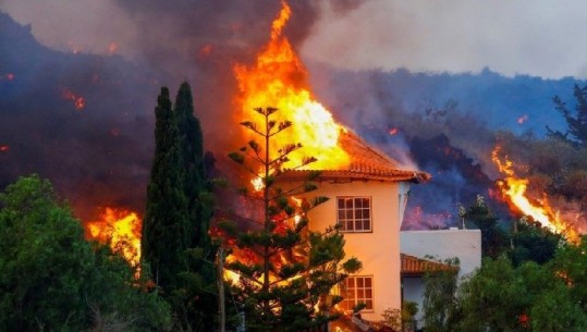Shpërthen vullkani në ishujt Kanarie në Spanjë, mijëra të evakuuar! Llava 'derdhet' mbi banesa