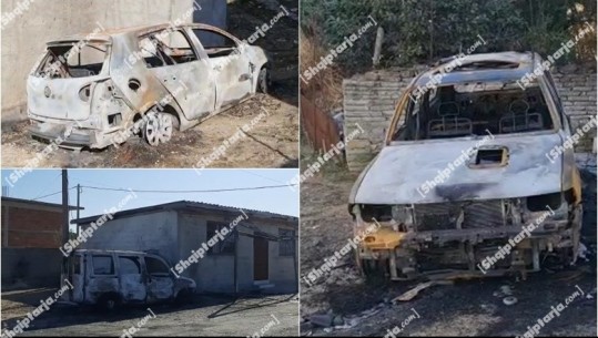Shkrumbohen tre makina gjatë natës në Vlorë, dy në pronësi të një personi, zjarrvënia e qëllimshme