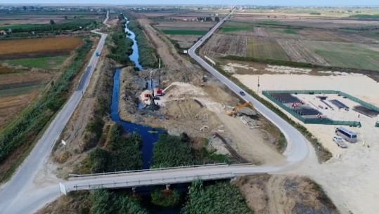 Rama poston pamjet nga kantieri për ndërtimin e Urës Dërmënas: Investim i shumëpritur për Fierin
