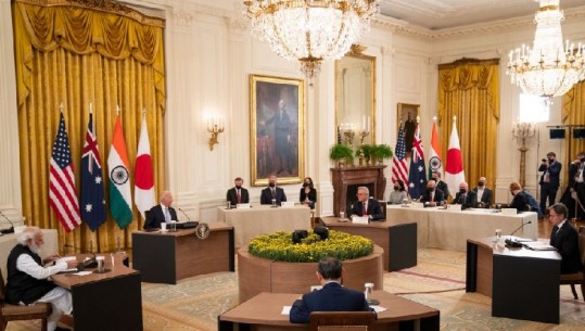 Samiti i Shtëpisë së Bardhë/ Biden pret udhëheqësit e Japonisë, Indisë dhe Australisë