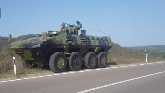 Reciprociteti i targave, Serbia vendos 4 tanke dhe helikopterë në kufi