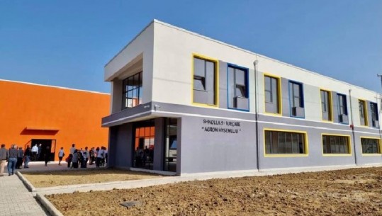 Shkolla 9-vjeçare në Pezë merr emrin e inxhinierit Agron Hysenlliu, Veliaj dhe Ahmetaj përurojnë shkollën e pestë të rindërtuar në Tiranë