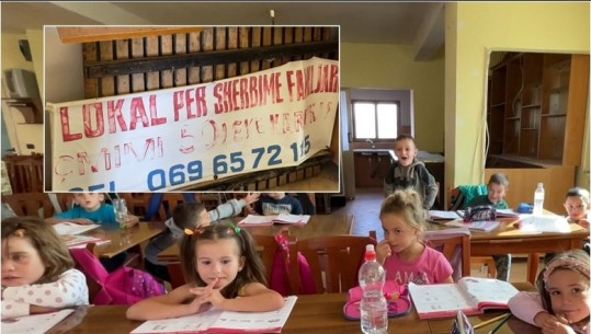 Rikonstruksioni i shkollës s'mbaron në kohë, nxënësit në Babicë të Vlorës zhvillojnë mësimin në një lokal, mësuesi: Zgjidhje emergjente kur s'ka të tjera