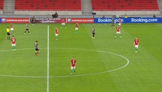 Përfundon ndeshja! Shqipëria ia del, mund 1-0 Hungarinë në 'Puskas Arena'