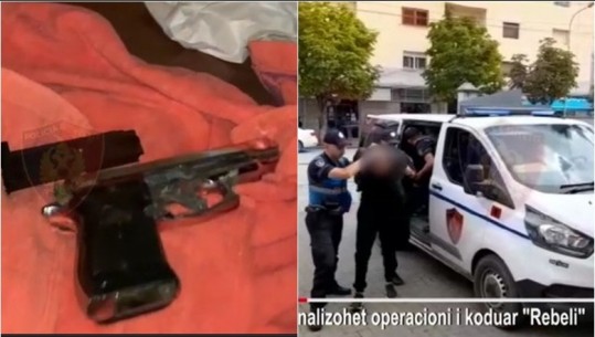 U kap me doza kanabis gati për shitje dhe armë në Durrës, arrestohet i riu me precedent penal