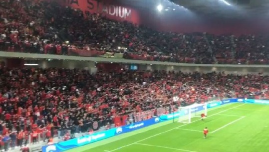 Pak minuta para sfidës me Poloninë, ja si duket atmosfera në stadiumin ‘Air Albania’