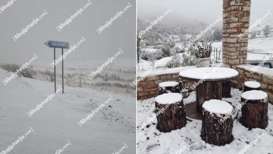 Bien reshjet e para të dëborës në Korçë, bardhësia 'pushton' Panaritin! Zbardhet Shishtaveci dhe mali i Gjallicës në Kukës (VIDEO) 