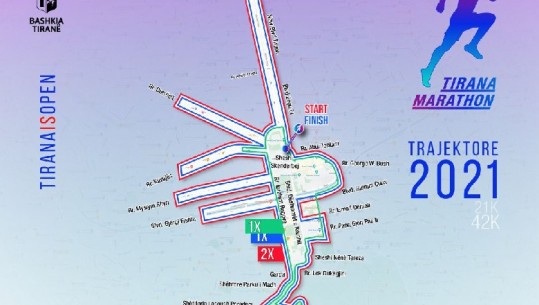 Maratona e Tiranës, nga 15 tetori do të ndalohet parkimi në këto rrugë të kryeqytetit