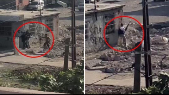 VIDEO/ 'Çukuri' në jetën reale në Turqi, përplasje me armë mes dy fiseve, dalin me kallashnikov në rrugë dhe sulmojnë njëri-tjetrin