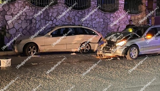 Aksident i rëndë në Sarandë, ‘Benzi’ plagos rëndë 29-vjeçarin që kishte ndaluar në rrugë