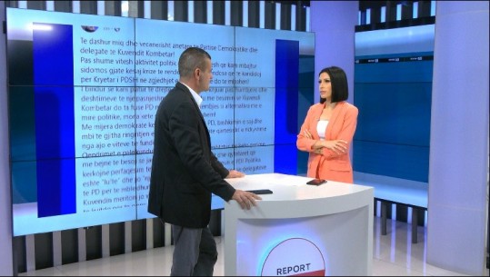 Astrit Patozi në Report Tv: PD në krizë, Berisha ka vënë përballë Bashën për të shmangur SHBA-të! Kryedemokrati kacavirret pas statutit të partisë 