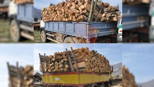 Kapen duke transportuar dru pa leje, pranga dy personave në Pogradec