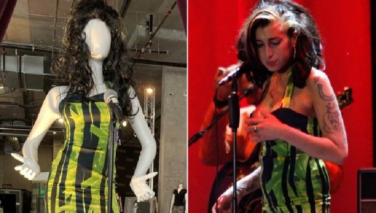 'Me aq mund të blinit një shtëpi', fustani që Amy Winehouse veshi në performancën e saj të fundit u shit me një çmim marramendës