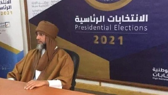 Djali i Gaddafi-t dorëzon kandidaturën për zgjedhjet presidenciale në Libi