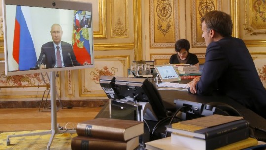 Tensione mes Moskës dhe NATO-s? Putin 'ndez' Macron përmes një komunikate për lëvizjet provokative të SHBA-ve