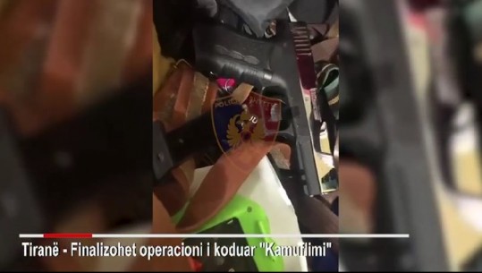 Tiranë/ Shiste armë të futura kontrabandë në dyqanin me leje, arrestohet një person