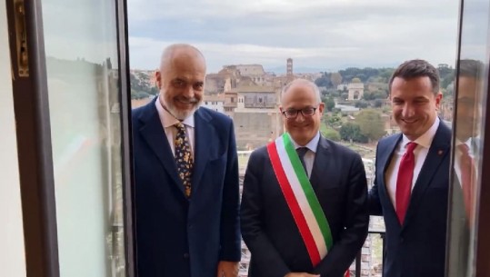 Rama në vizitën zyrtare në Romë, takim me kryetarin e ri të Bashkisë, Roberto Gualtieri