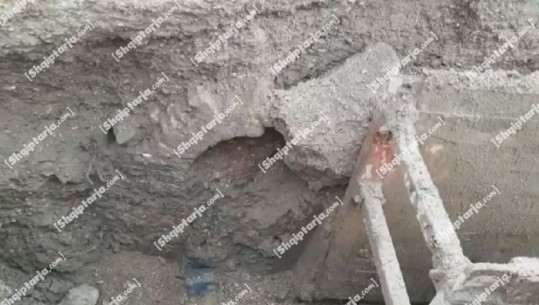 Zbulohet nga gërmimet një ujëmbledhës 100-vjeçar, ndërpriten punimet për Bypass-in e Beratit