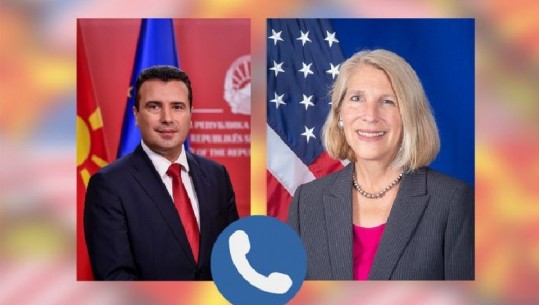Komunikata telefonike e Zaev dhe ndihmës sekretares së SHBA-ve: Integrimi i Maqedonisë së Veriut dhe Shqipërisë drejt BE