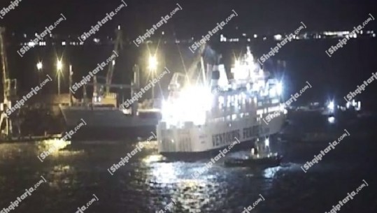 Erë e fortë në Durrës, trageti me 173 pasagjerë përplasi anijen, ishte nisur drejt Barit dhe u kthye mbrapsht! Ministria e Infrastrukturës: Ngjarje të tilla të mos përsëriten (FOTO)