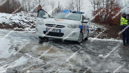 VIDEO/ Ngrin që ditën e parë të hapjes Rruga e Arbrit, policia: Shoferët të jenë të kujdesshëm, të pajisen me goma dimri