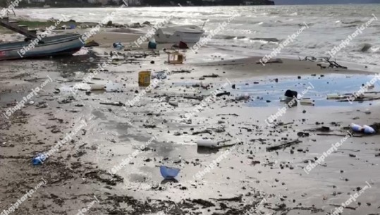 VIDEO/ E trishtë! Bregdeti i Vlorës shndërrohet në ‘kosh plehrash’, Leli mbledh ekipin dhe ia nisin pastrimit