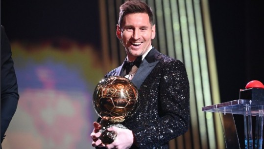 Për të shtatën herë në karrierë, Messi fiton 'Topin e Artë', surprizon me deklaratën: E meritonte Levandovski! Ronaldo renditet i 6-ti LISTA e plotë e fituesve