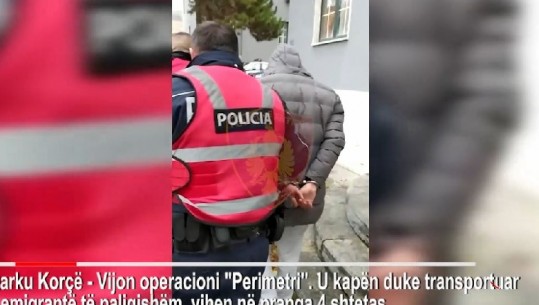 400 euro për person, arrestohet 4 trafikantë në Pogradec, po transportonin 7 emigrantë të paligjshëm