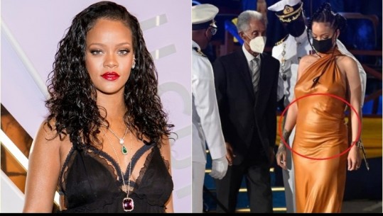  Barku i rrumbullakosur, Rihanna ngre dyshime të forta, a është ajo shtatzënë!?(FOTO)