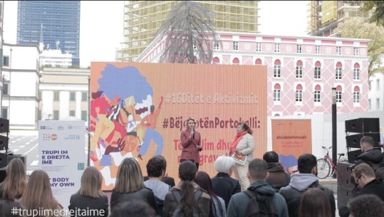 'Trupi e drejta ime', përmes artit të të rinjve synohet ndërgjegjësimi mbi autonominë trupore! Ekspozita, në pedonalen e Tiranës deri më 10 dhjetor